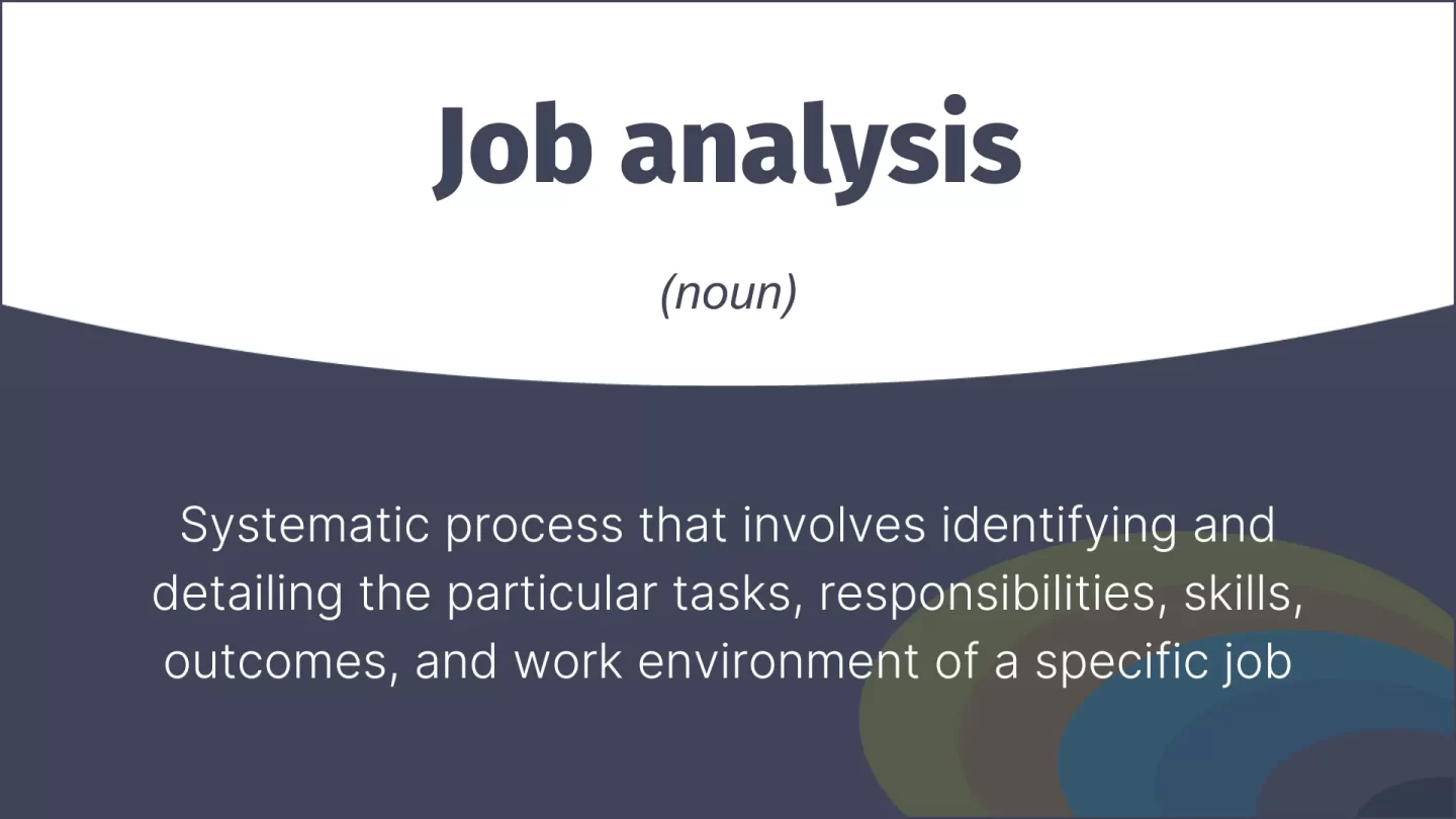 Définition de l’analyse des emplois